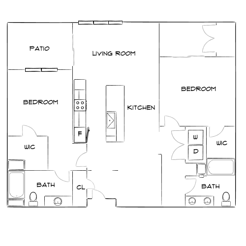 Design 2D floor plan