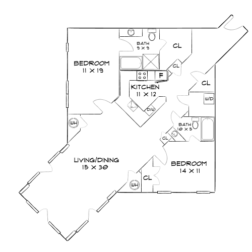Lenox Regent Comb - Floor Plan