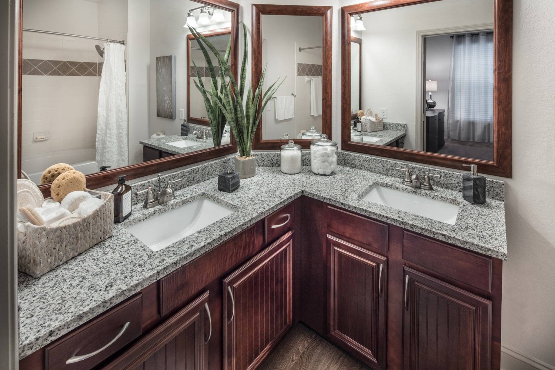 model bathroom