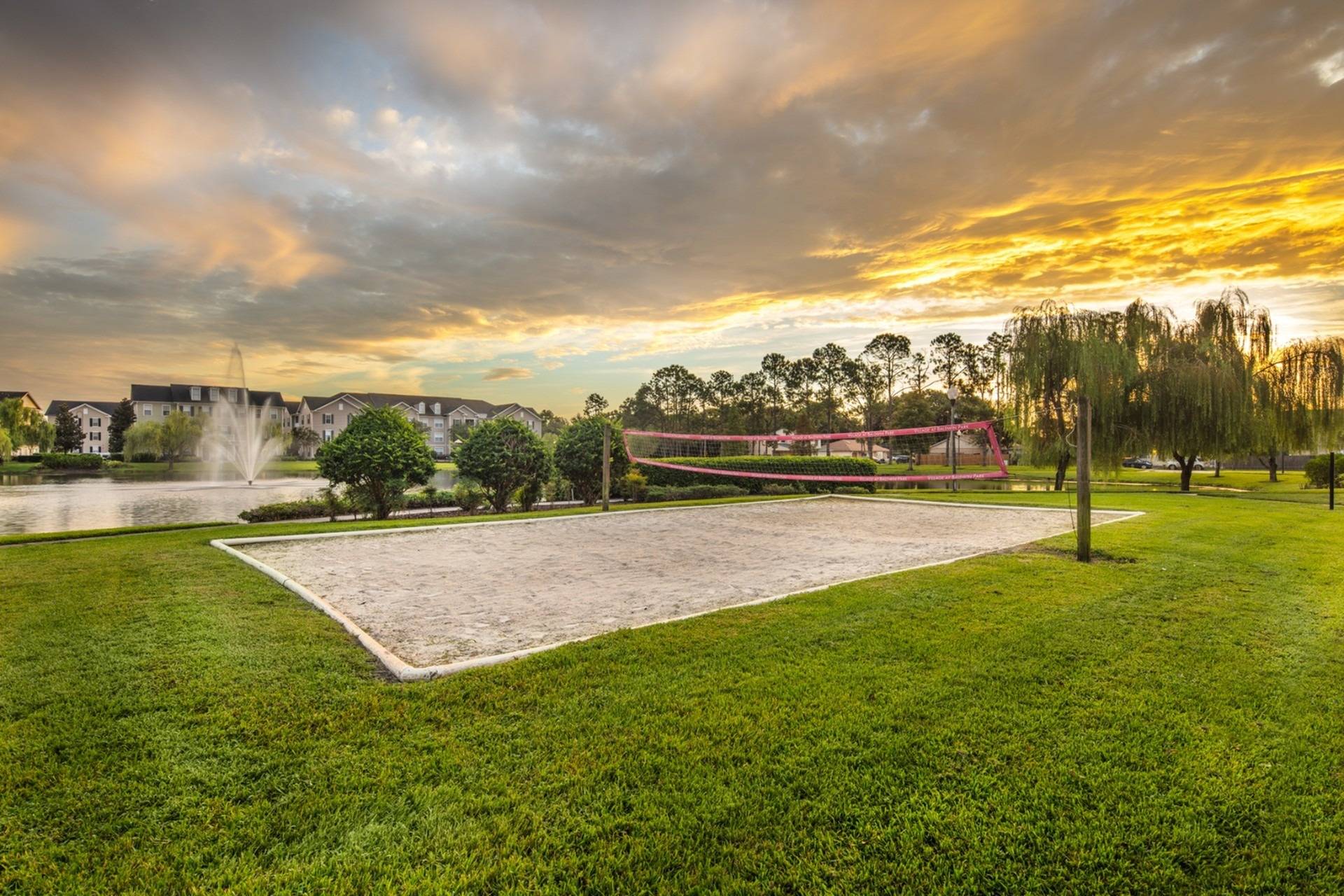 volleyball court