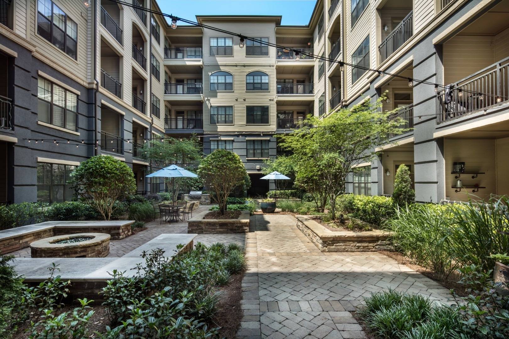 Serene Courtyard