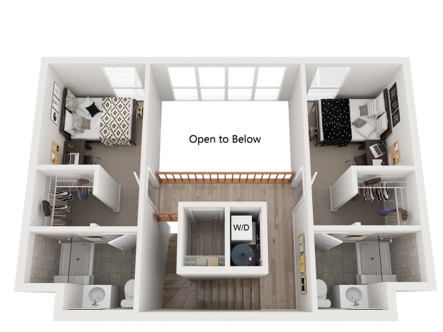 4 Bedroom Floor Plan - 2nd Floor