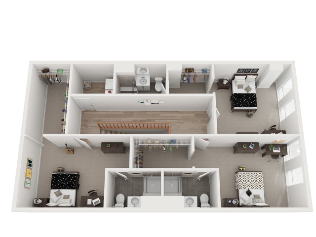 5 Bedroom Floor Plan