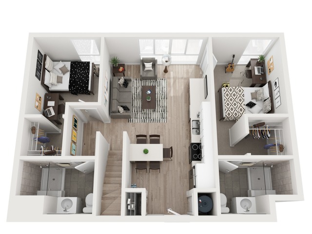 5 Bedroom Floor Plan - 1st Floor