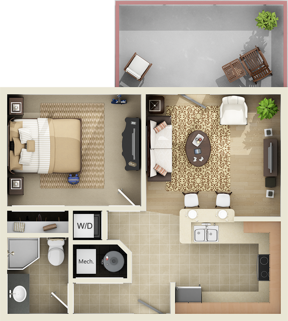 1 Bedroom