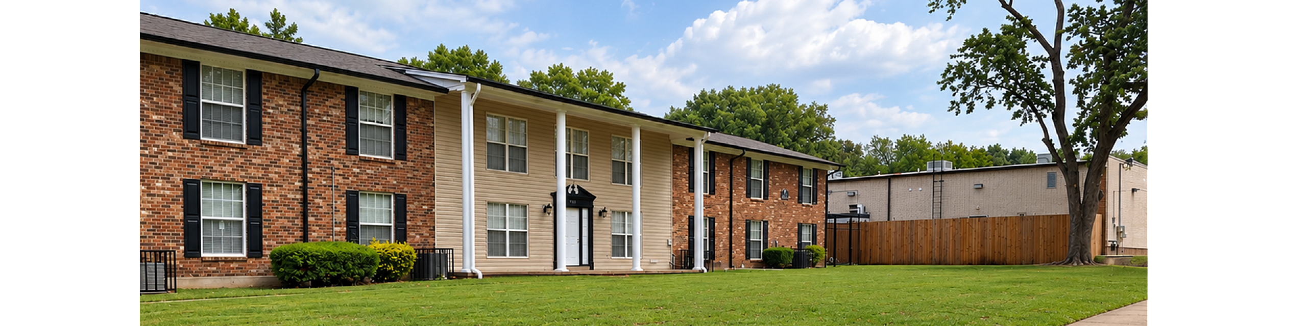 Colonial Village Apartments - Brick Exterior