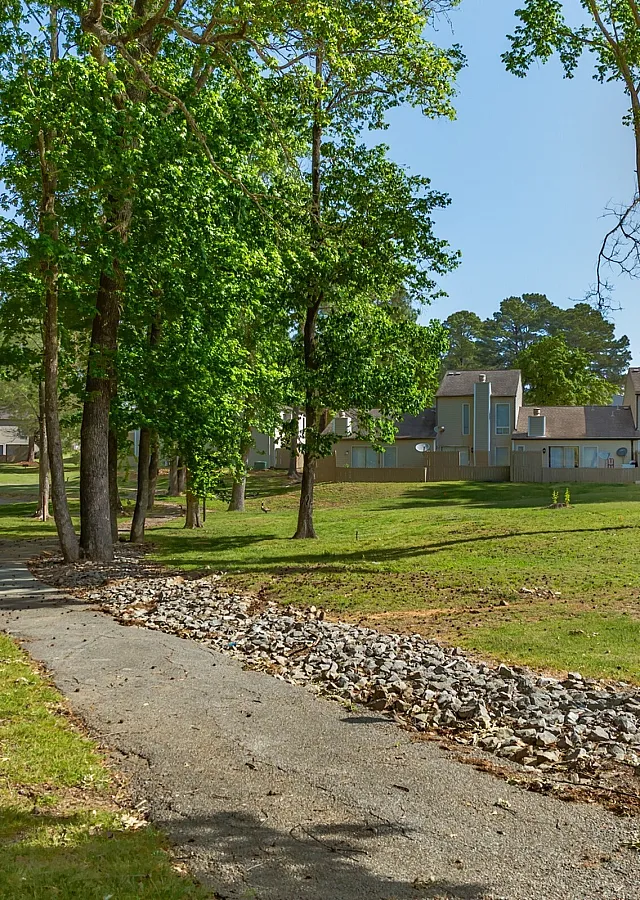 Village of Sycamore Ridge - Tree-Lined Path