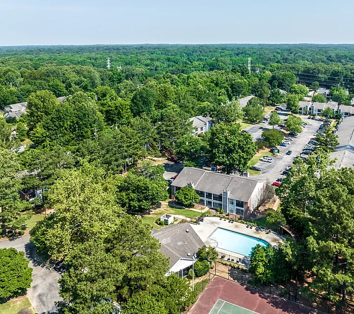 The Meadows Apartments - Aerial View