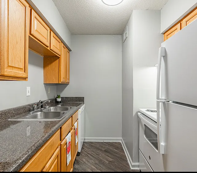 Lexington Apartments in Memphis - Modern Renovated Kitchen