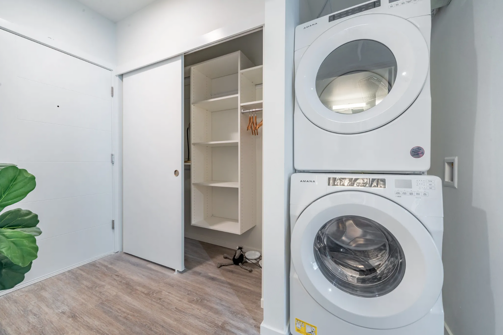 Washer Dryer Stock Image