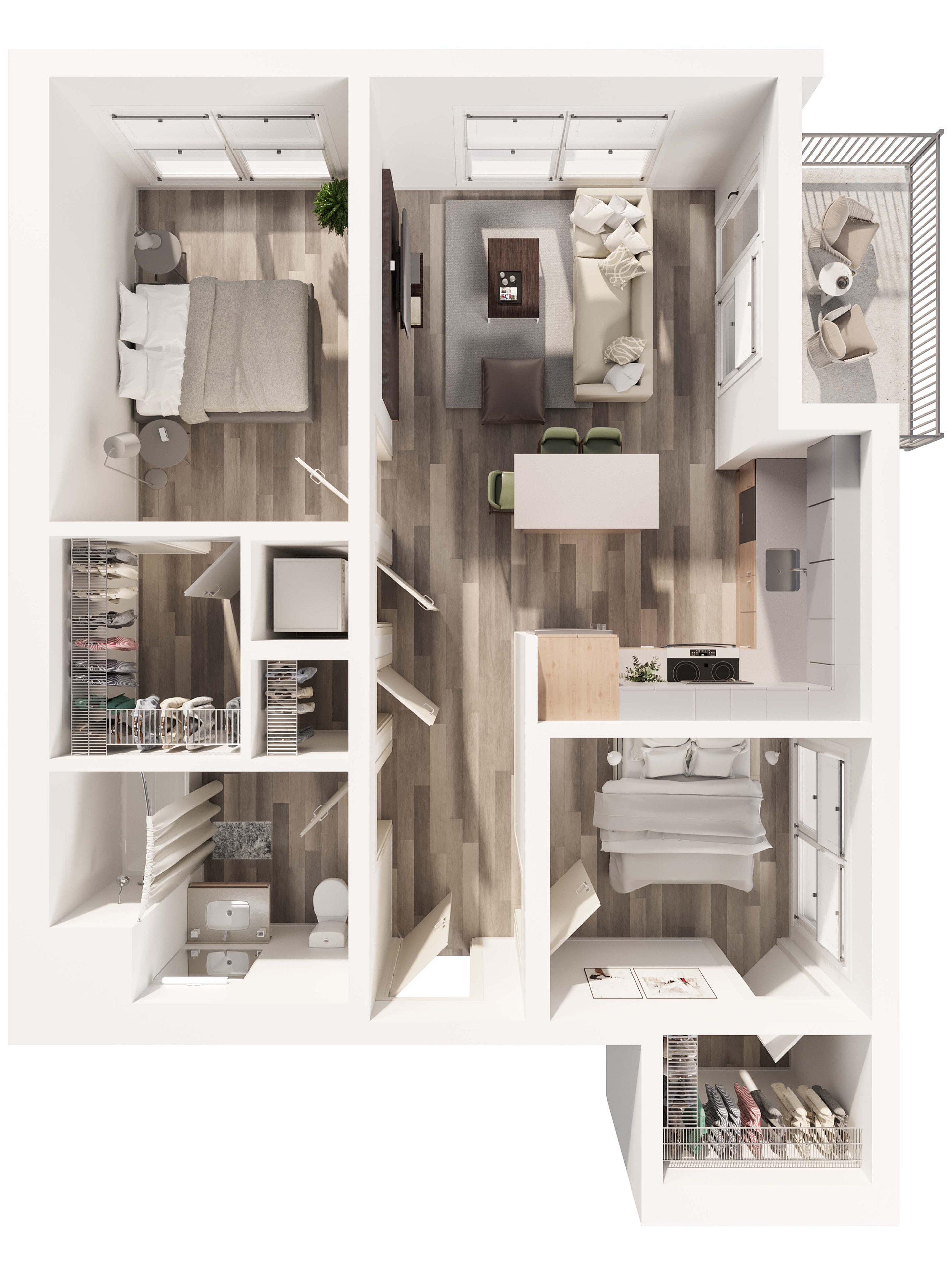 Two Bedroom D