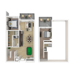 2G Floorplan 3D