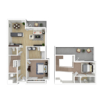 2H Floorplan 3D