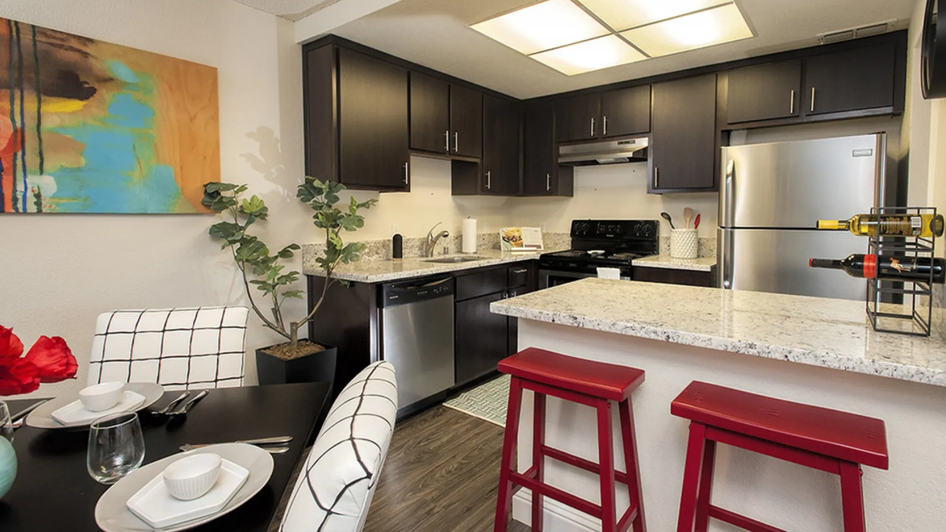 Meridian Terrace Apartment Kitchen