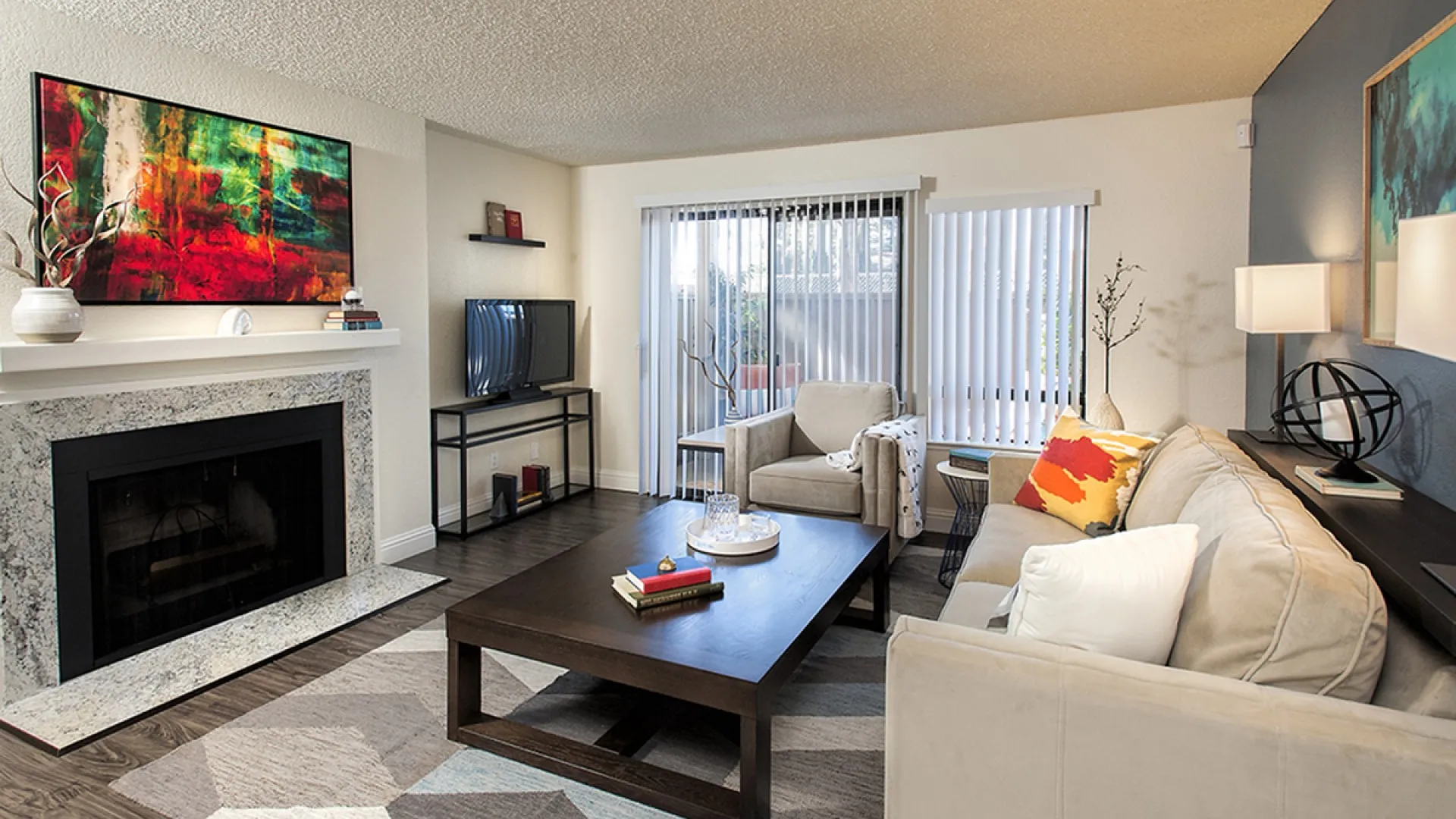 Meridian Terrace Apartment Living Room