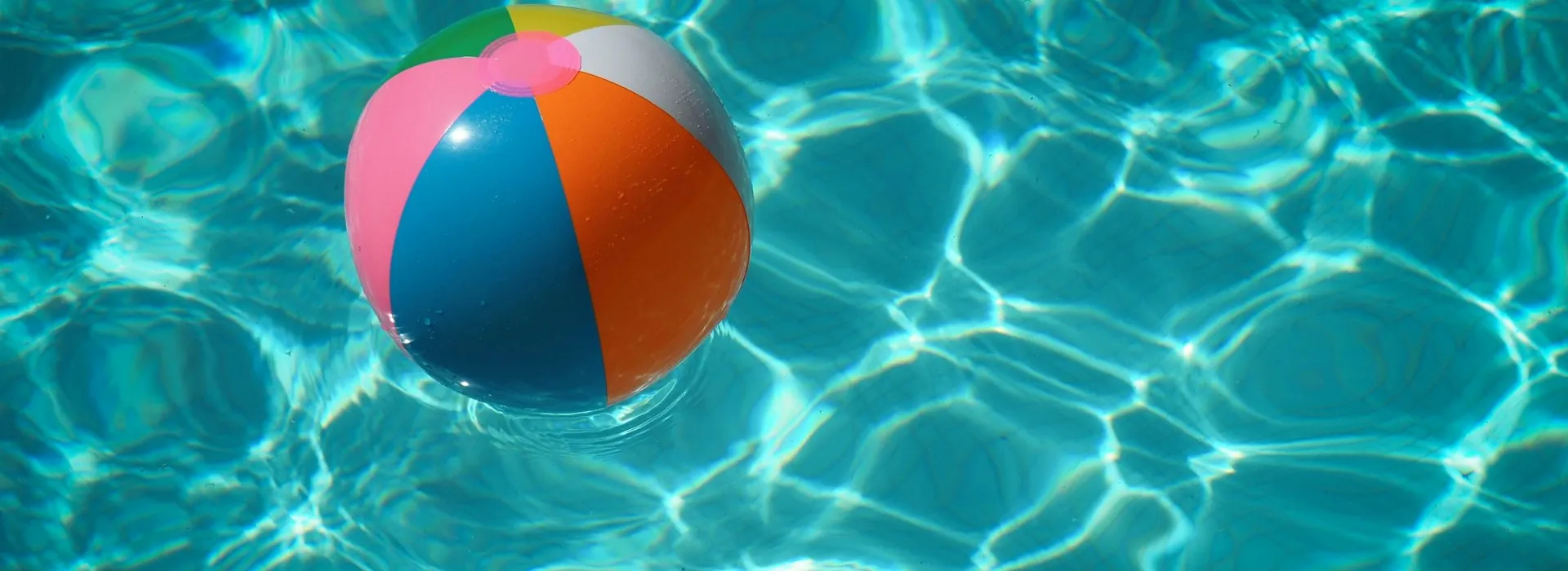 Beach Ball in Pool