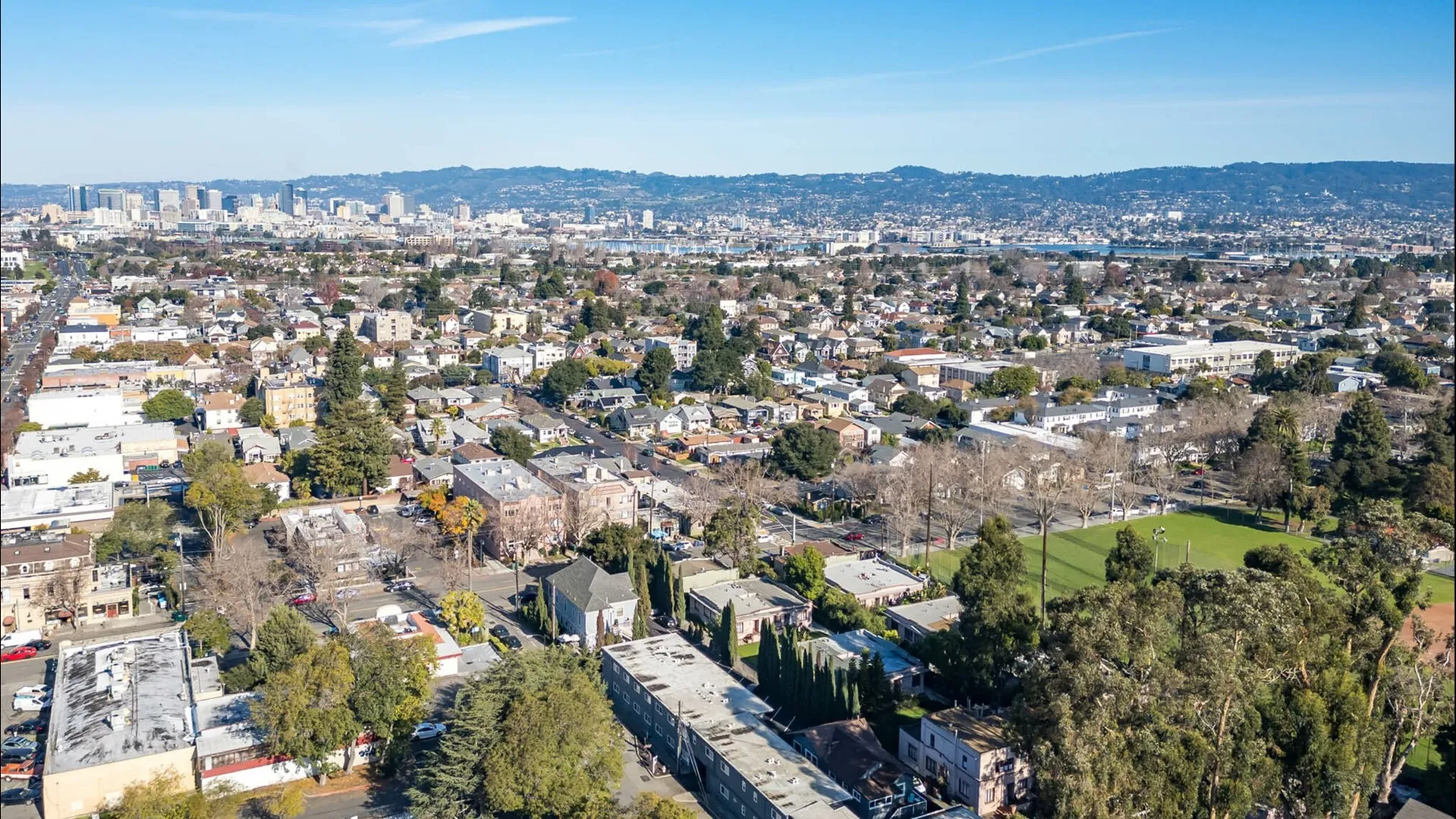 aerial view