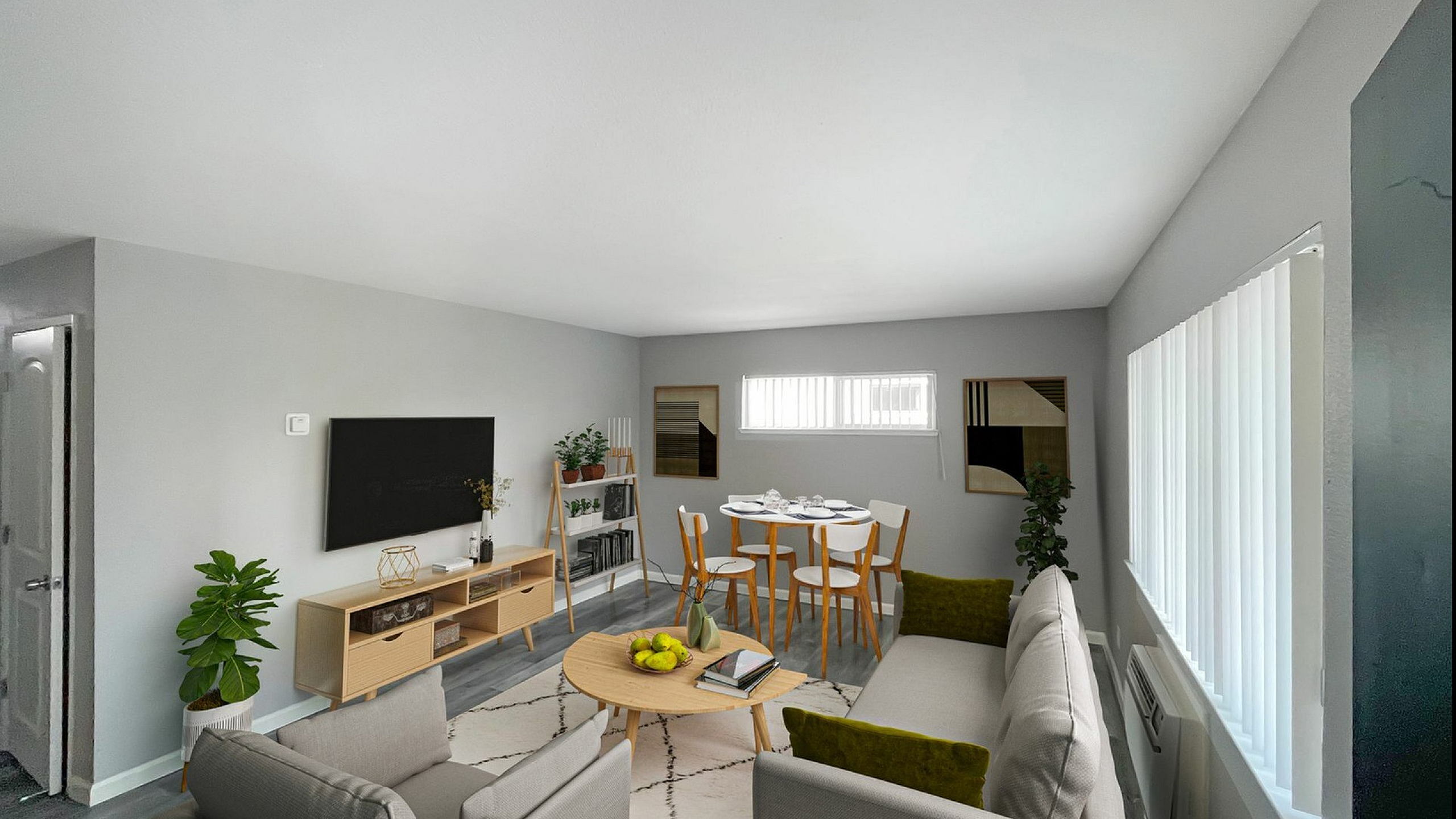 Staged Livingroom