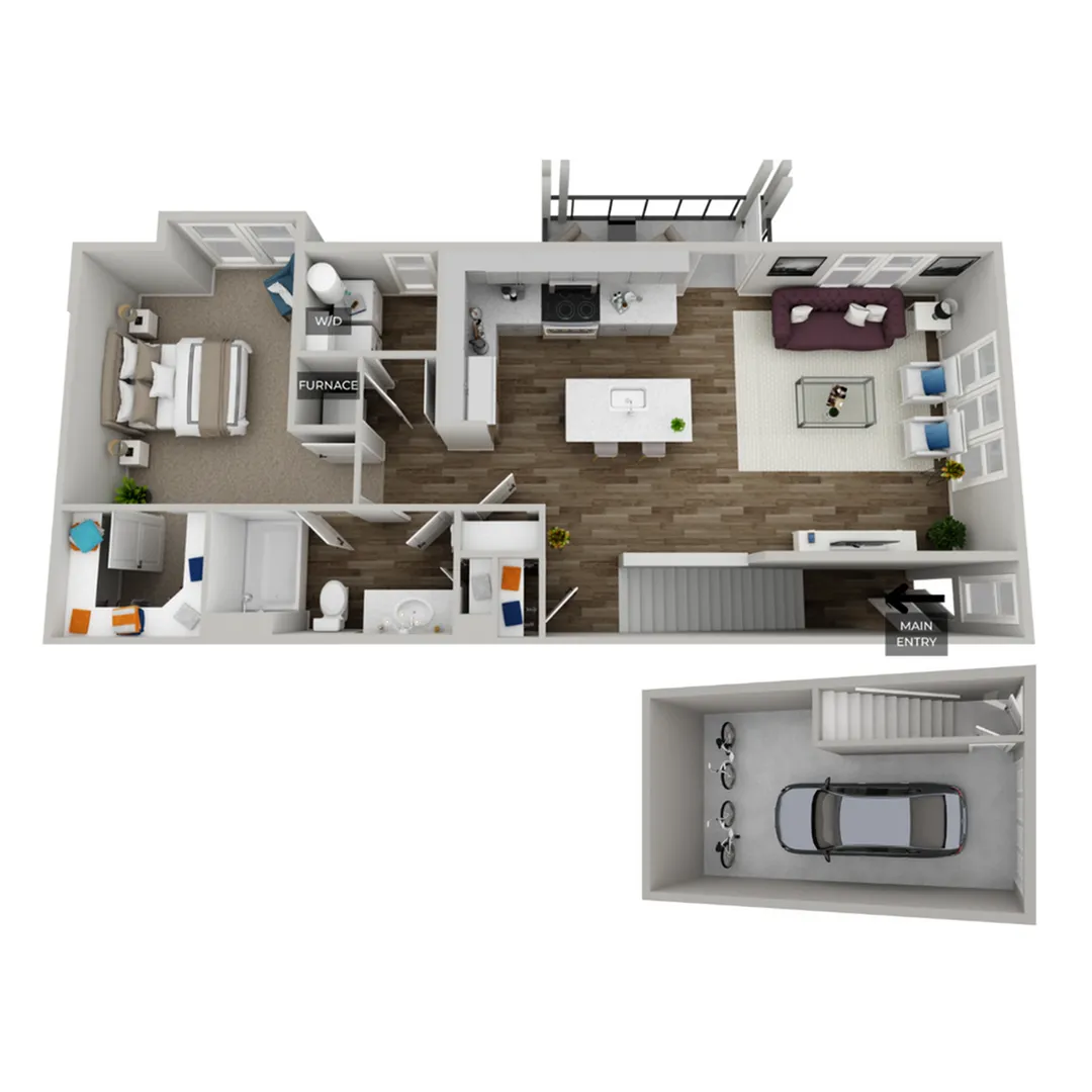 Belgian Upper Floor Plan
