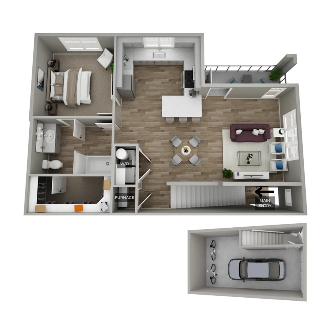 Mustang Upper Floor Plan