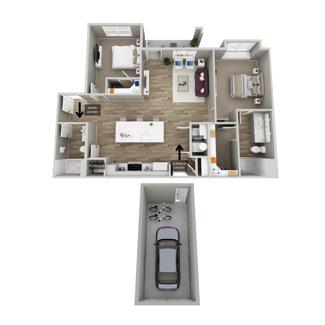 Colt Lower Floor Plan