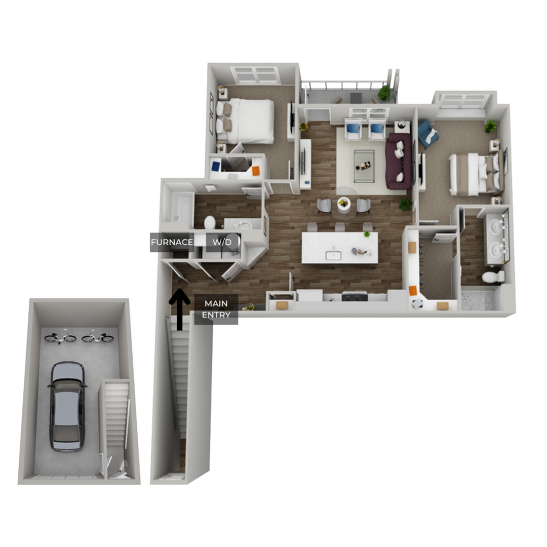 Colt Upper Floor Plan