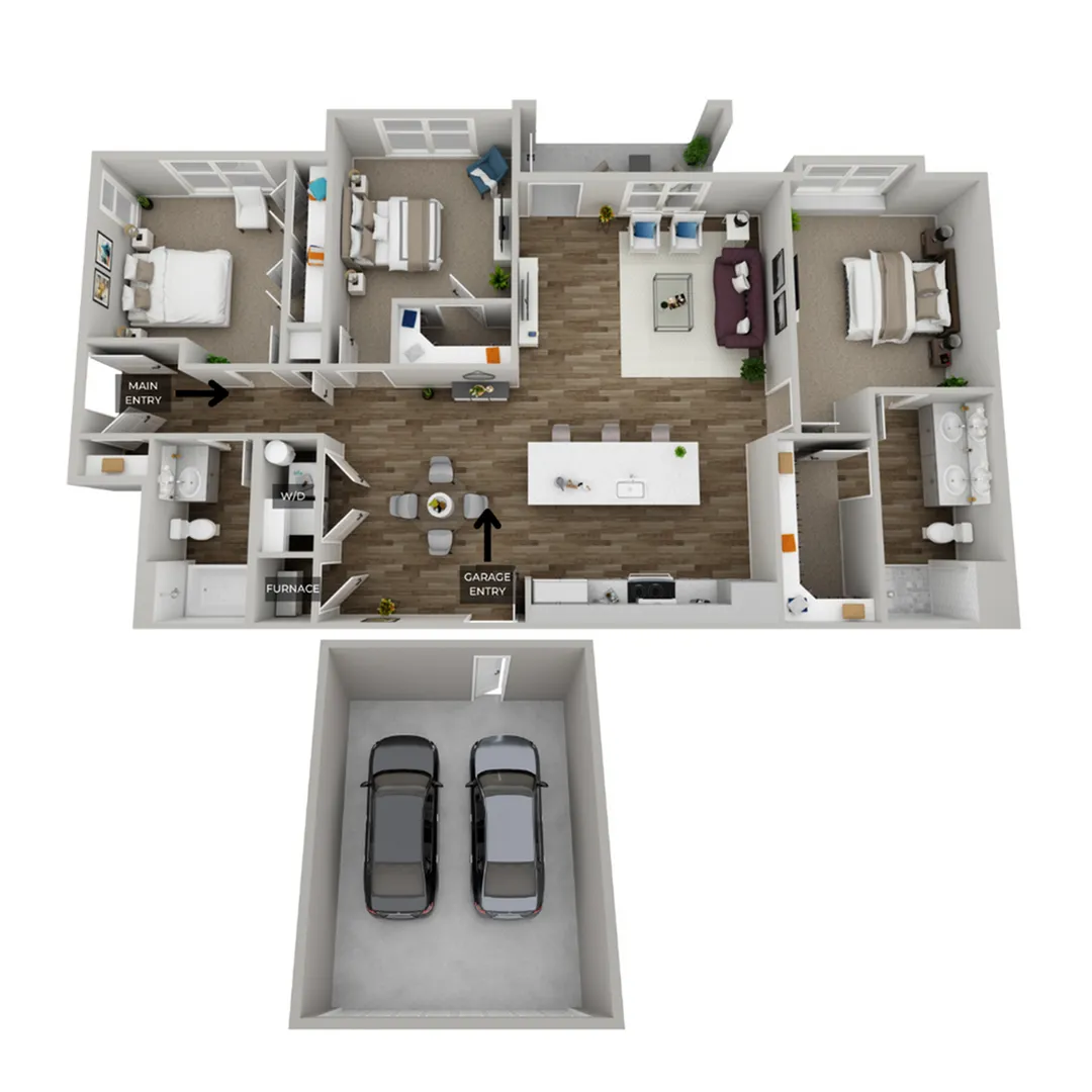 Clydesdale Lower Floor Plan