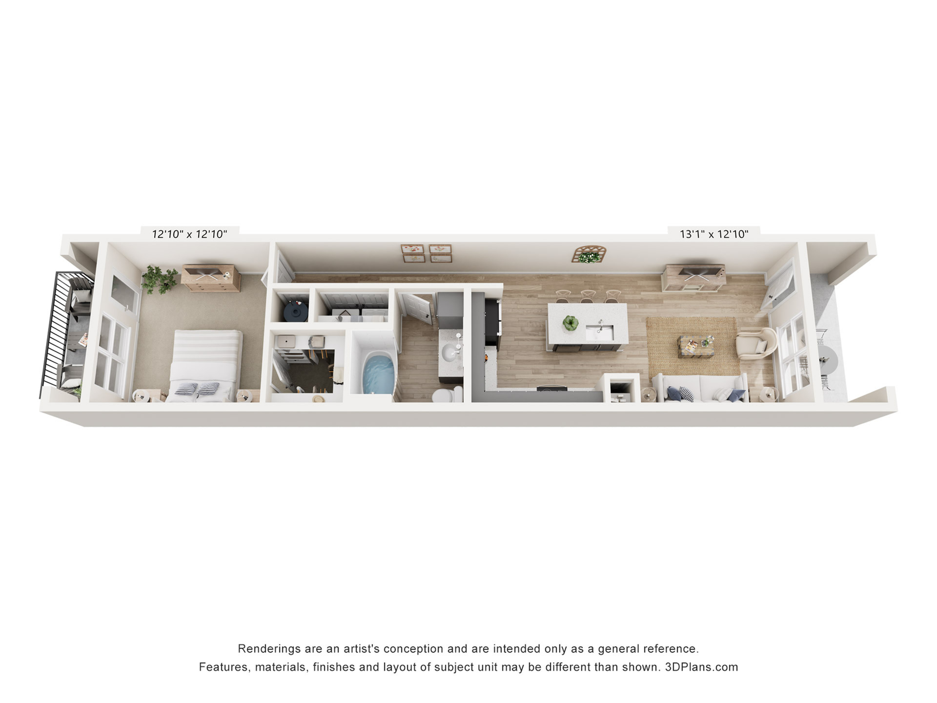Iron Floor Plan
