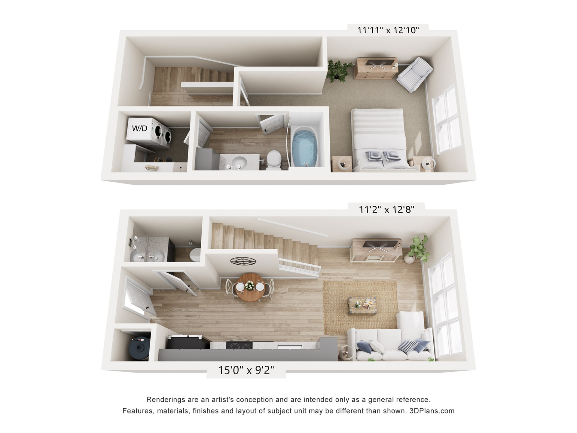 Wedge Floor Plan