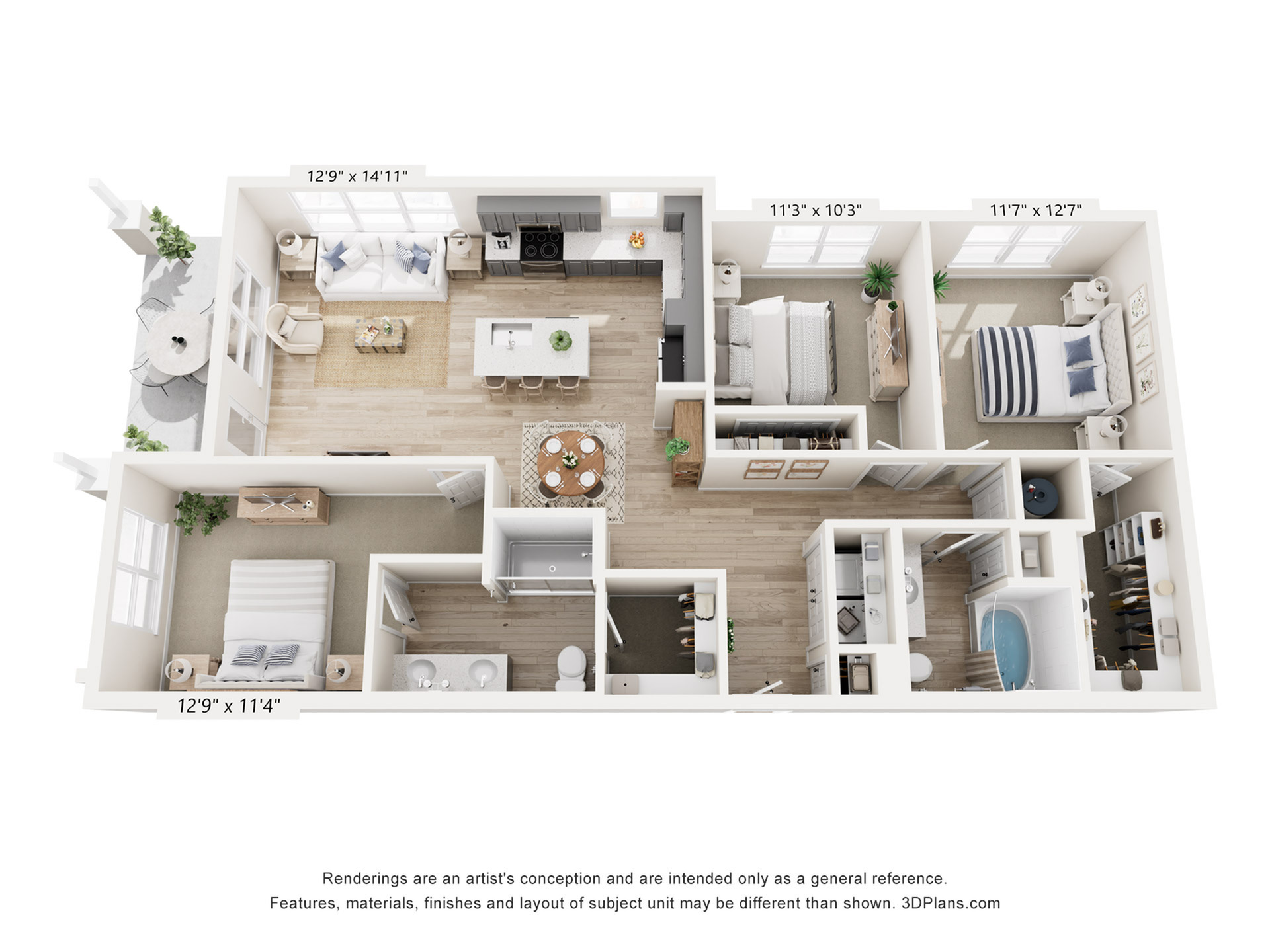 Green Floor Plan