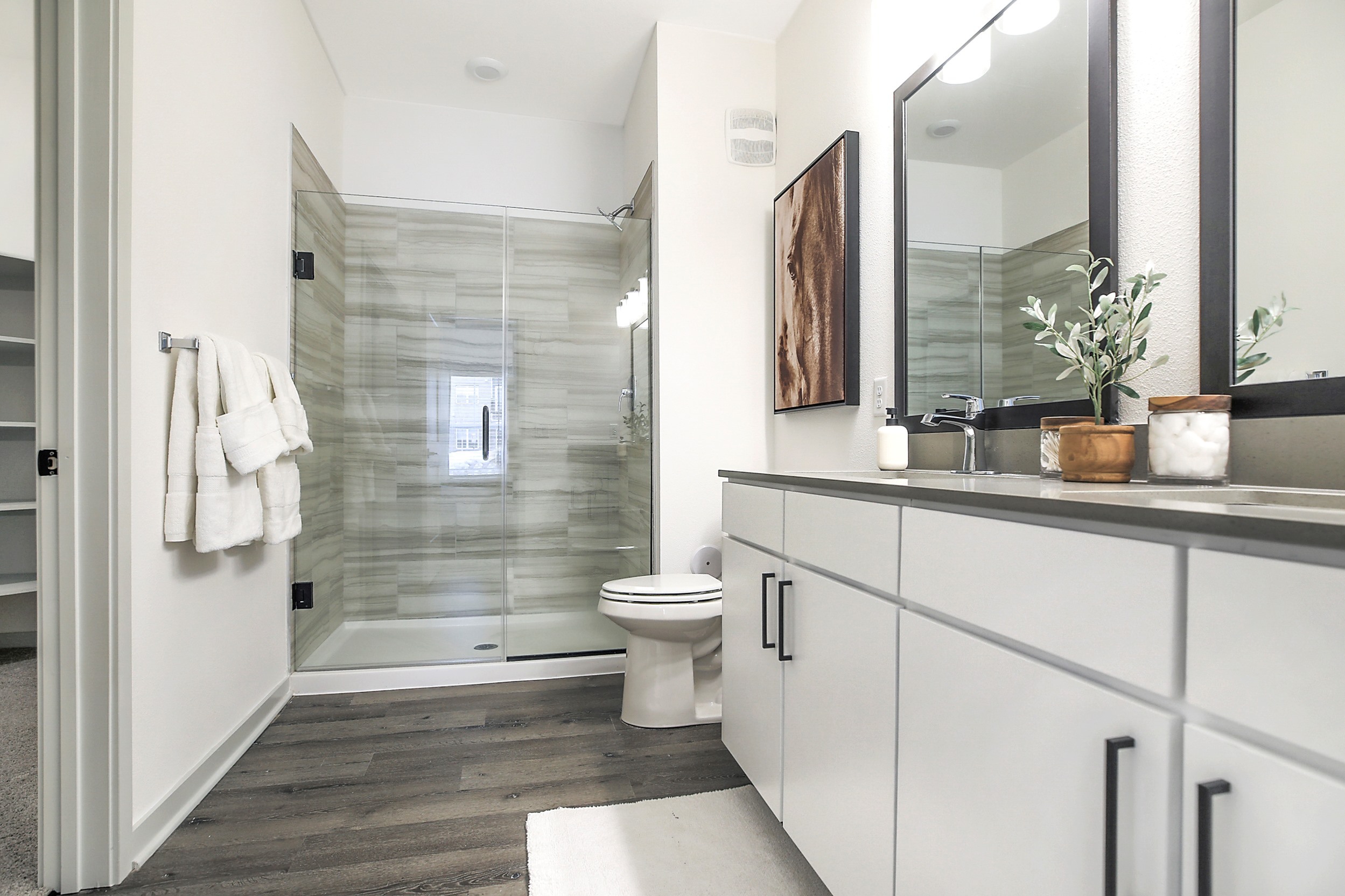 Glass-Enclosed Showers