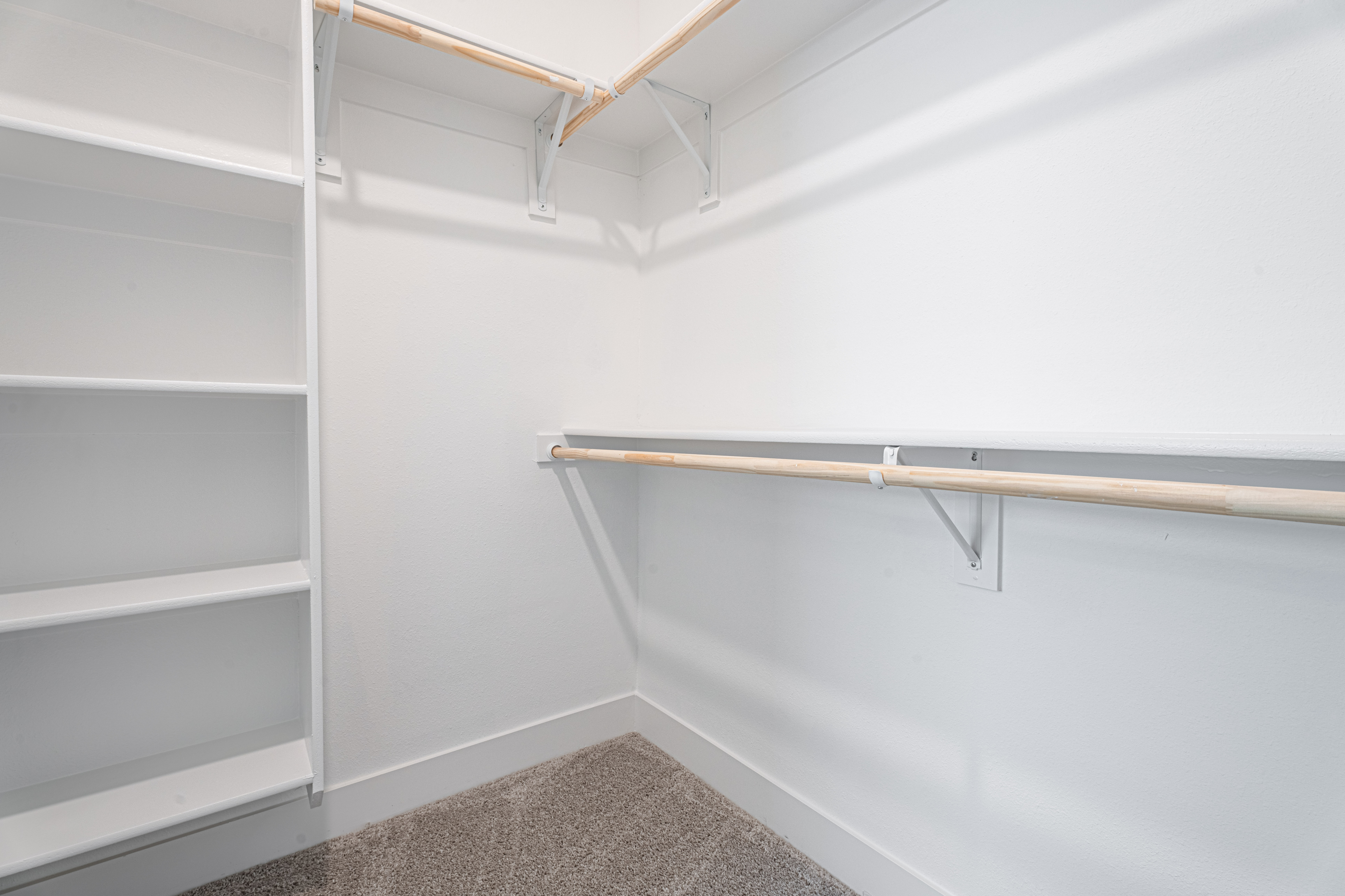 Large Walk-In Closets