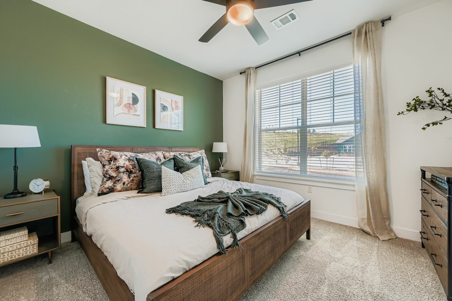 Carpeted Bedrooms & Closets