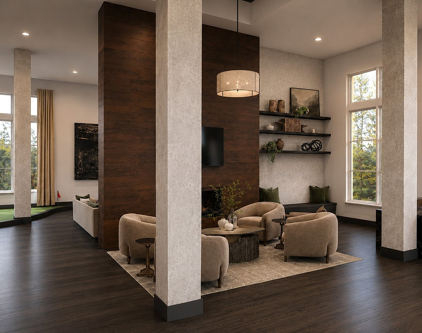 Garrett Baseline Clubhouse (Rendering)