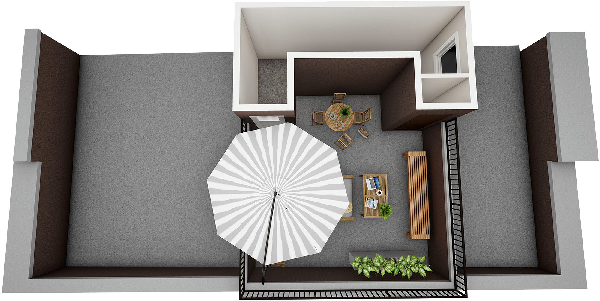 Third Floor Townhome