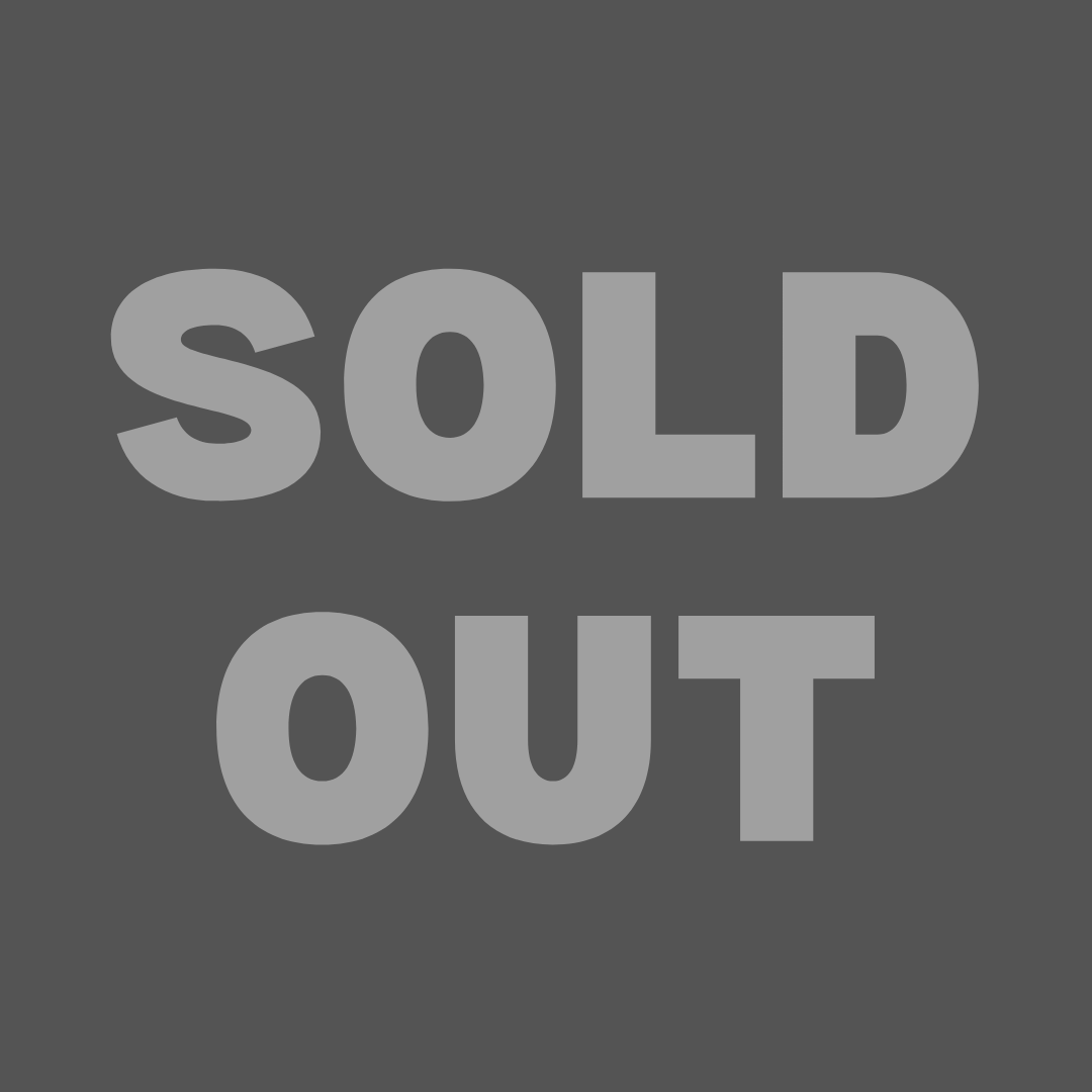 Bold \'Sold Out\' sign in large, attention-grabbing font, indicating high demand and exclusivity.