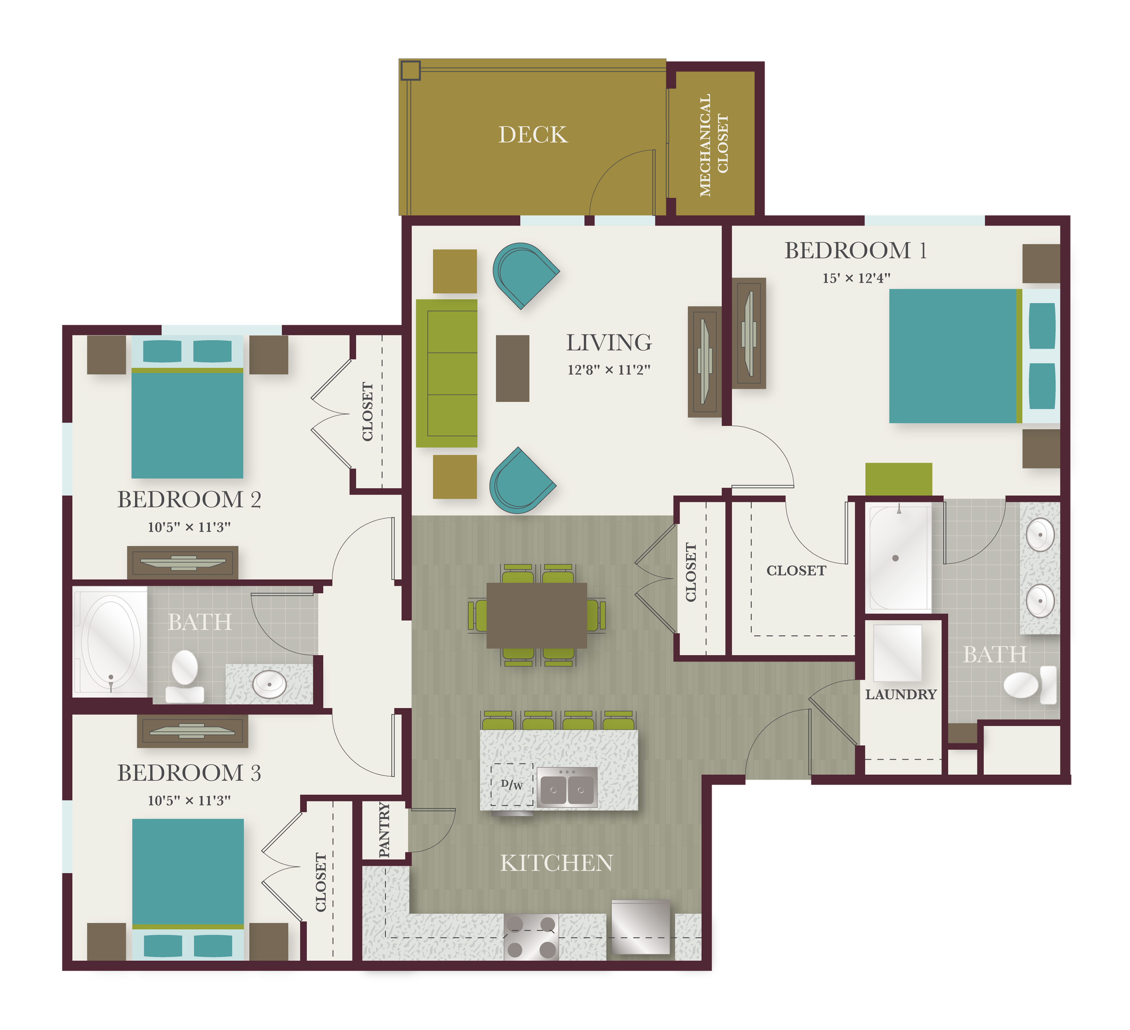 Cambridge Square Apartments Convenient amenities include resortlike