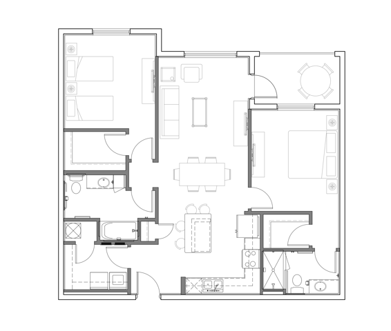 Cosmo floor plan