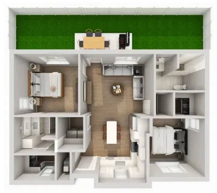 Captiva Floorplan