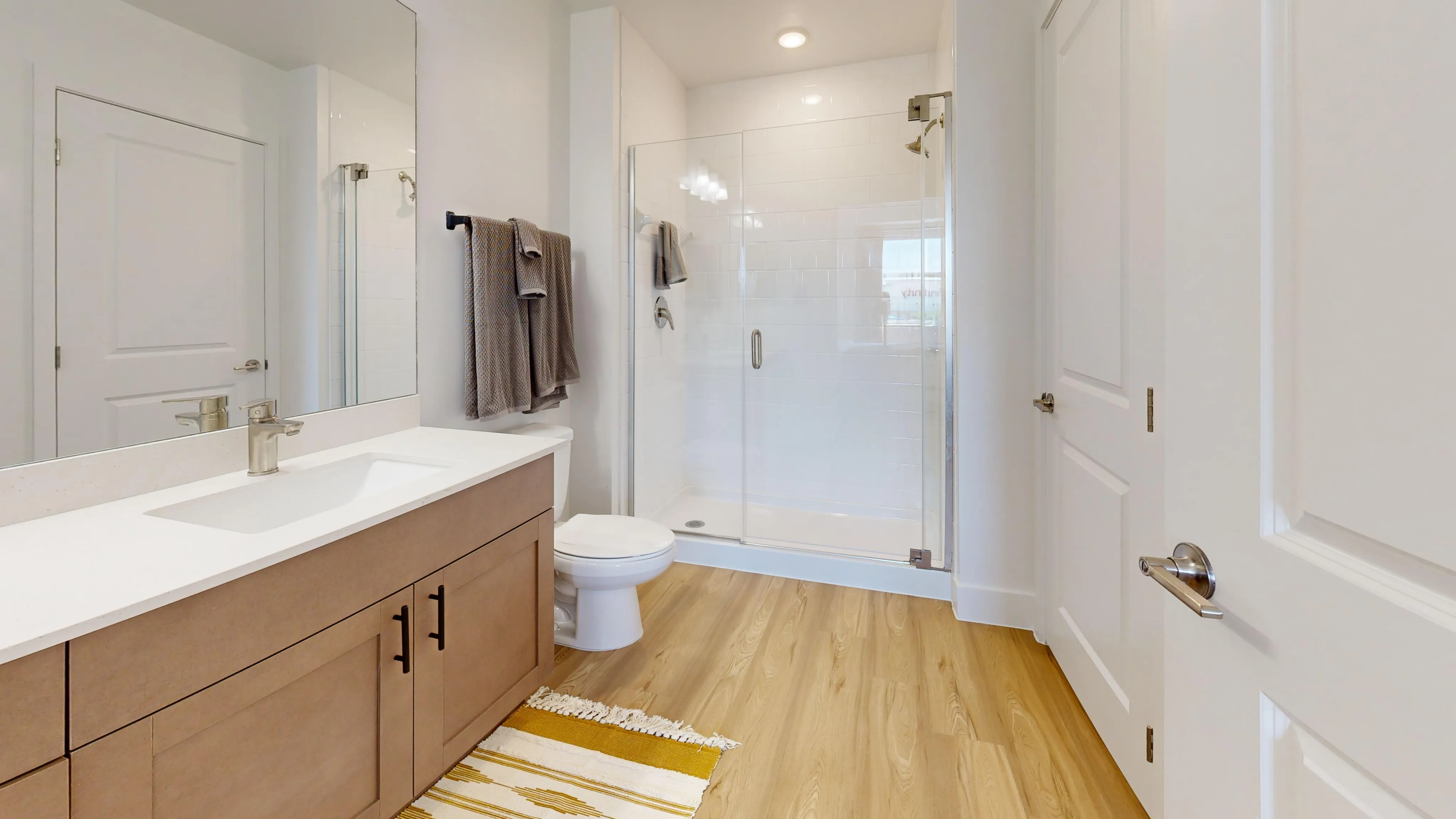 Tile Surround Shower