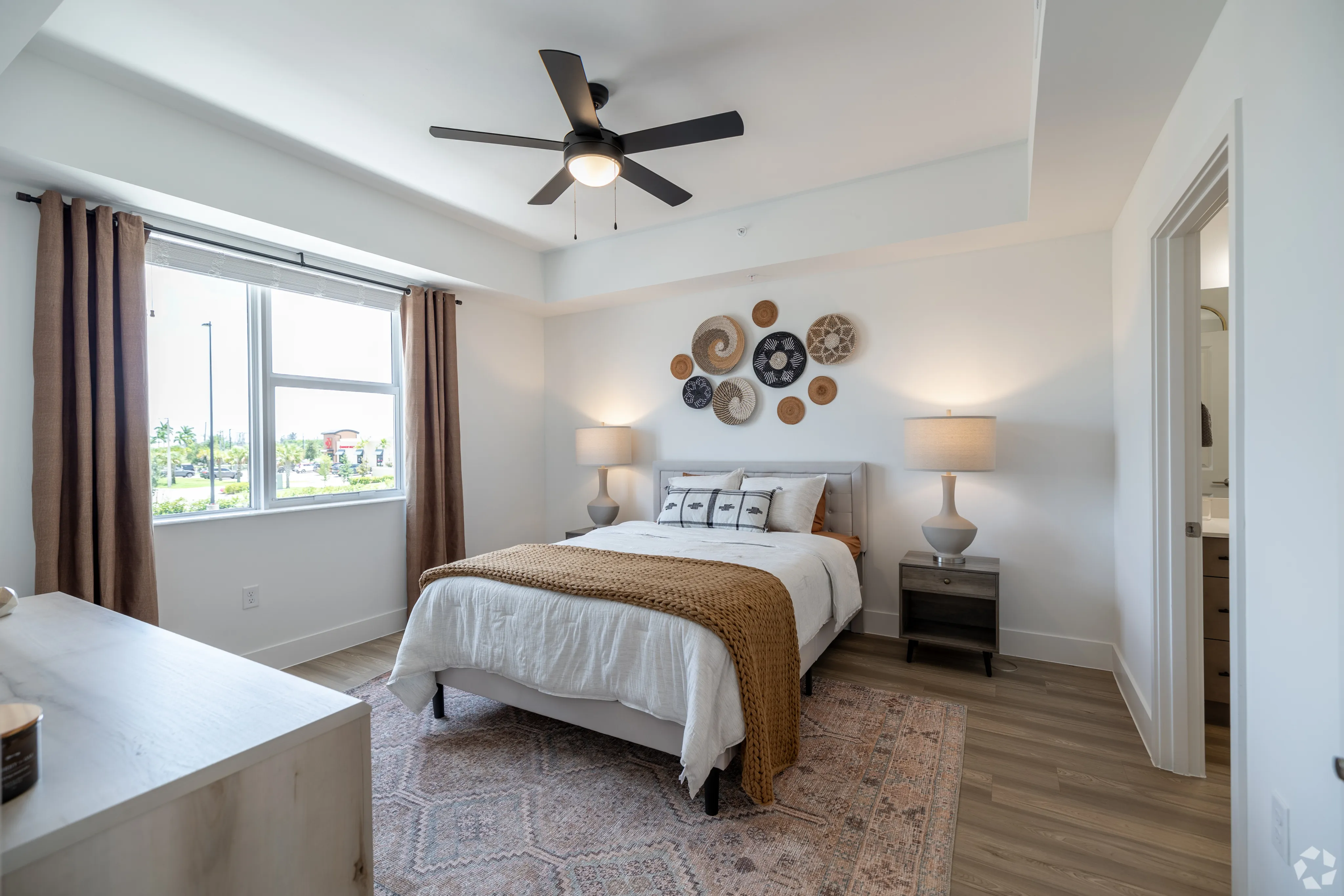 Ceiling Fans in the Bedrooms