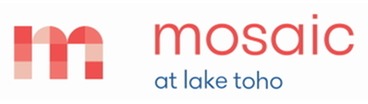 Mosaic at lake toho logo.