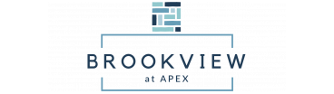 Brookview at Apex logo.