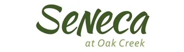 Green text: Seneca at Oak Creek