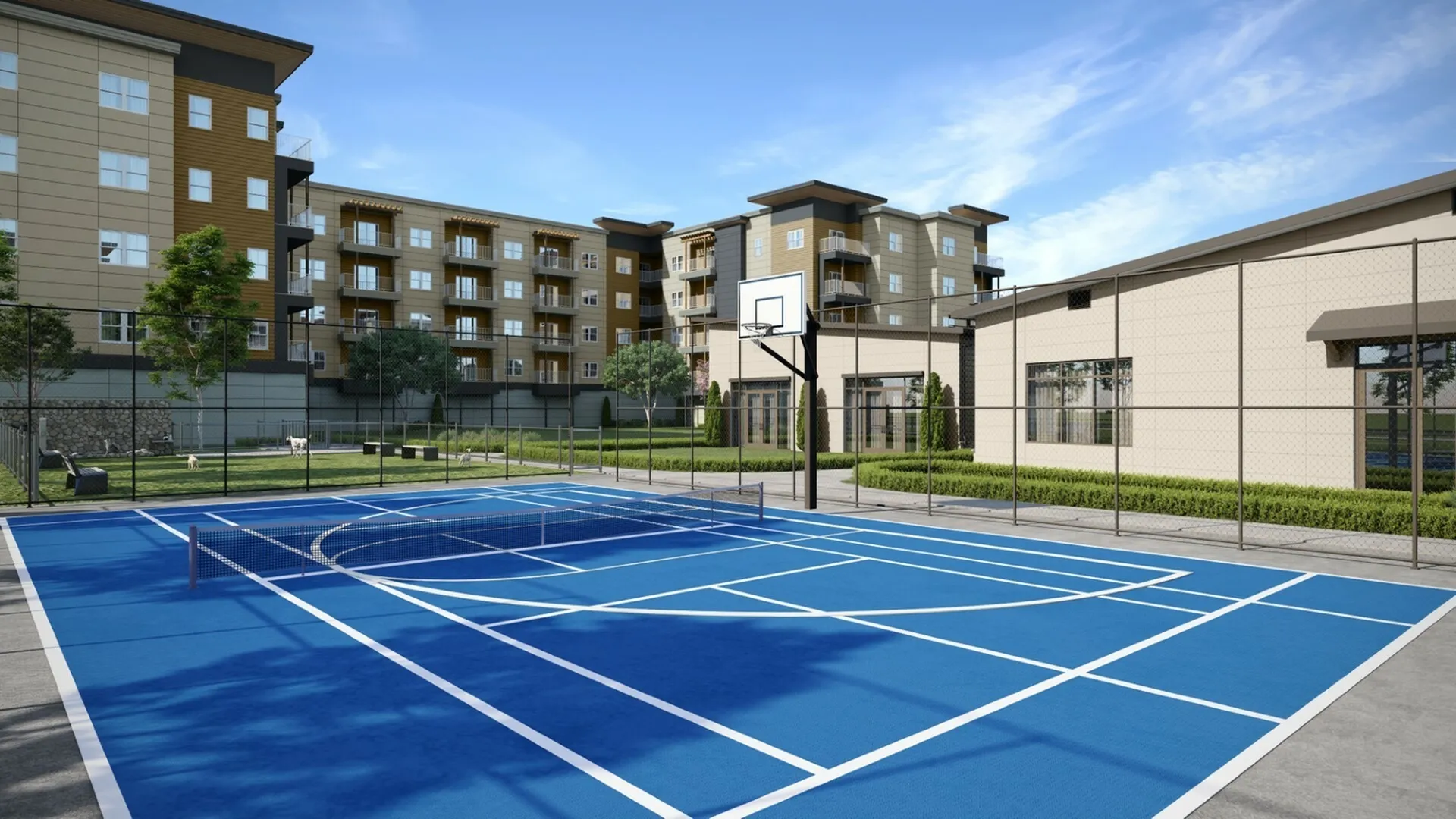 Pickleball Court | Upscale Amenities