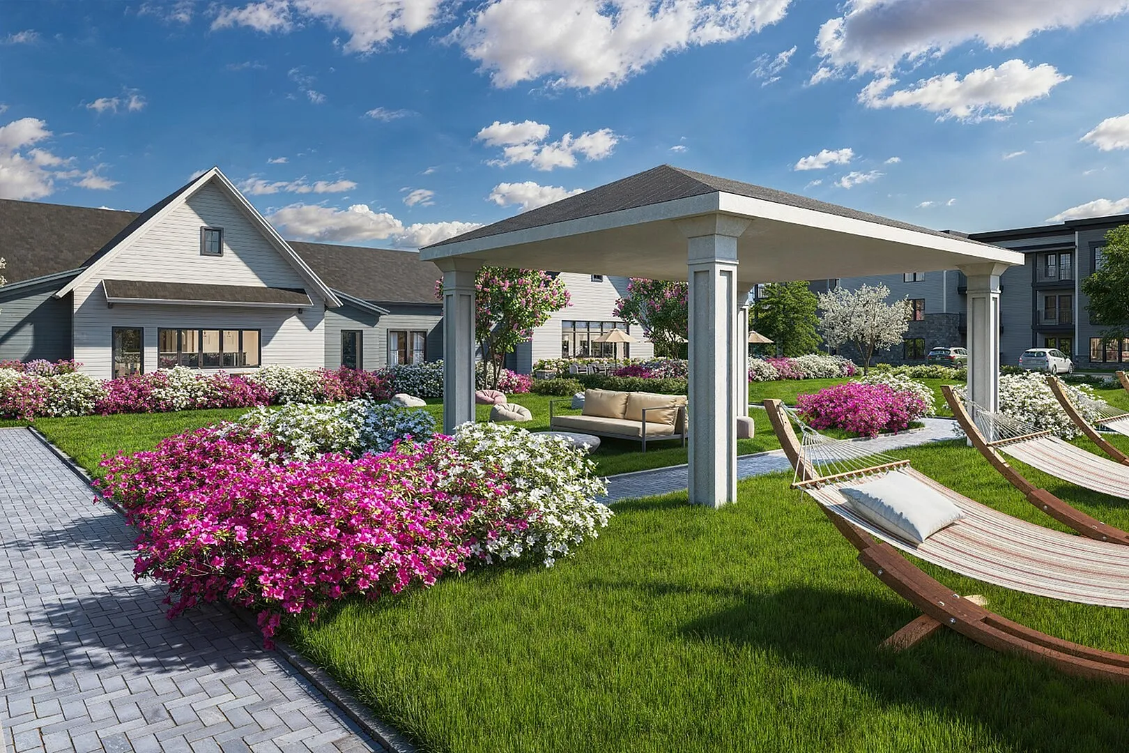 Arbella Gazebo | Apartments Worcester, MA | Arbella at Bramble Hill