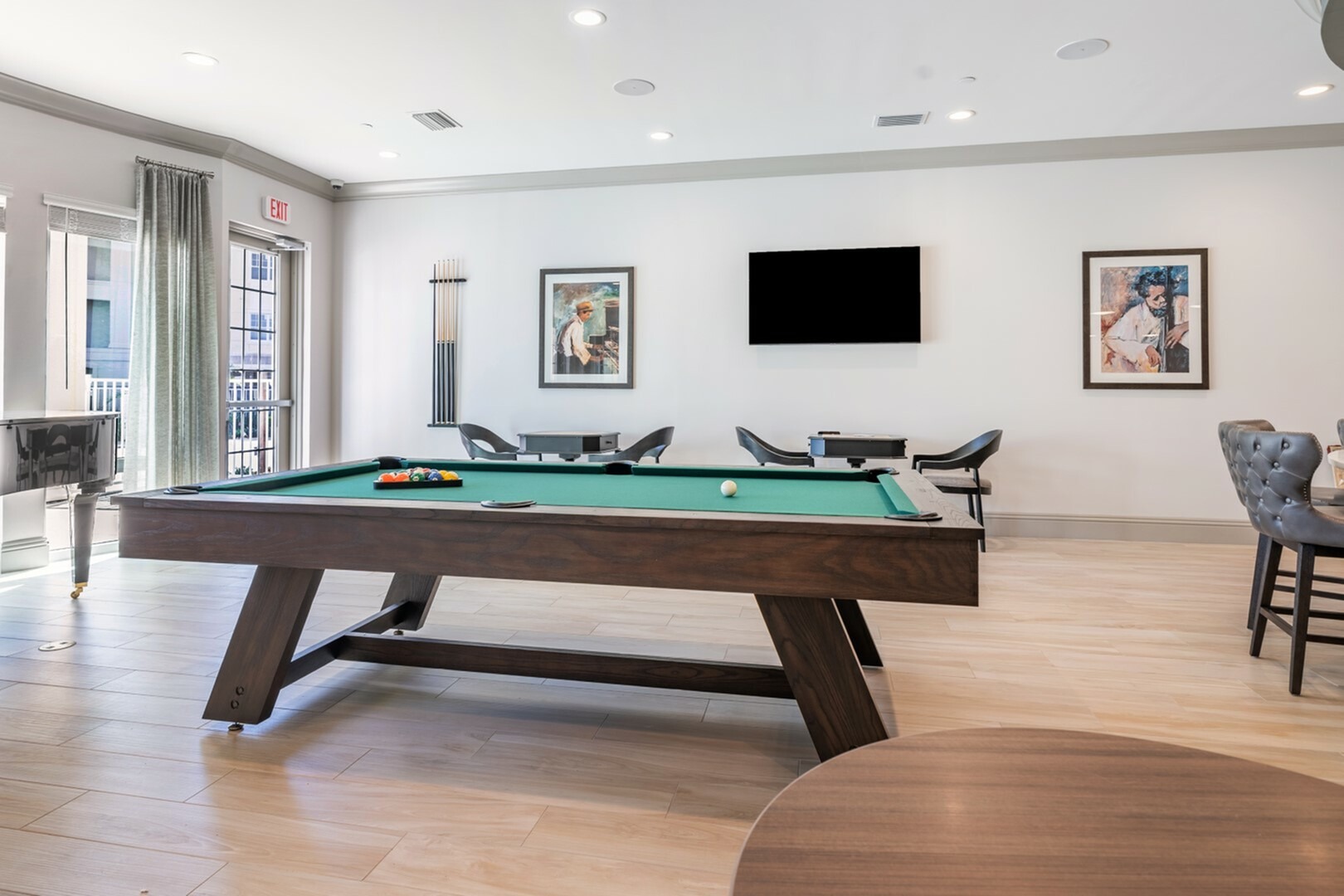 Resident Pool Table | Apartment in Sarasota, FL | Alloro at University Groves