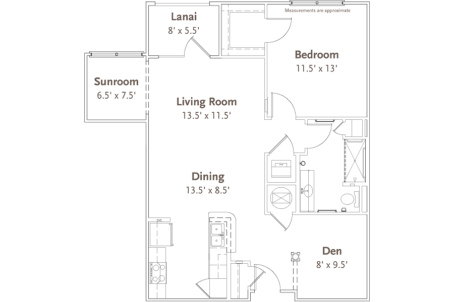 PONTEVEDRA | 1 Bed 1 Bath
