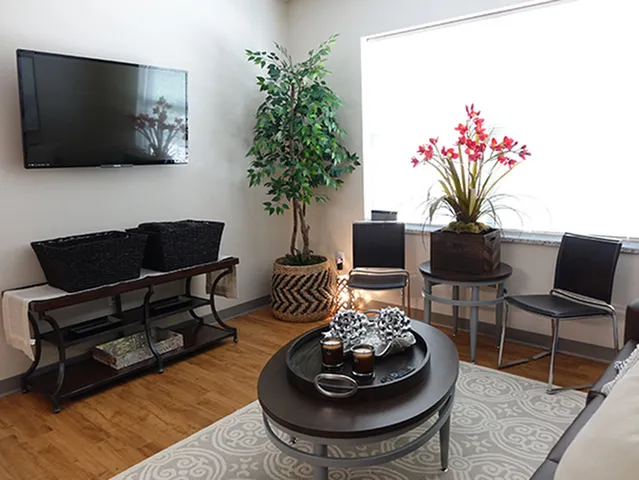 Image of Flat screen TV in each living room for Fox Run at Fulton
