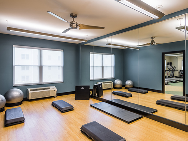 Image of Yoga Room for College Suites at Hudson Valley